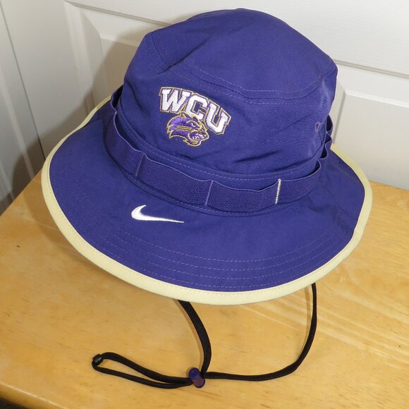Nike Dri Fit x Western Carolina University Apex Bucket Hat Size Medium - Picture 1 of 5
